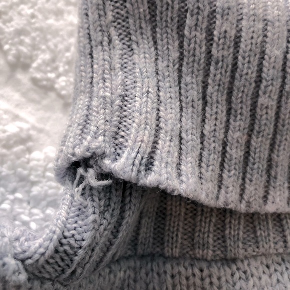 Adele Nordic print lavender turtleneck sweater - Picture 6 of 9